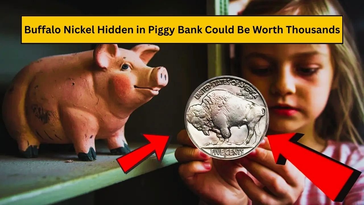 Buffalo Nickel Hidden in Piggy Bank Could Be Worth Thousands