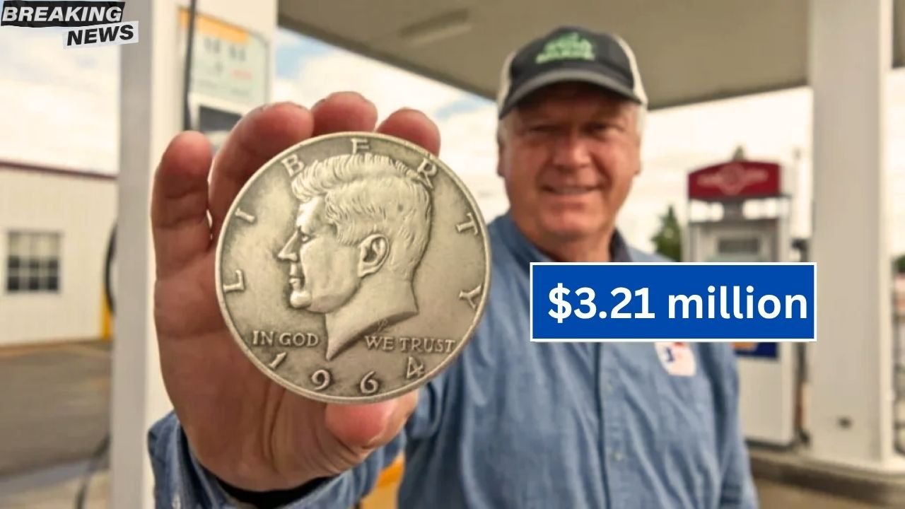 Gas station clerk finds $3.21 million worth of Kennedy half dollar