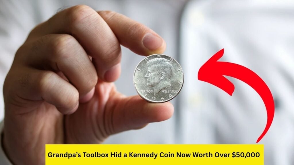 Grandpa’s Toolbox Hid a Kennedy Coin Now Worth Over $50,000 – Look Inside Before It’s Too Late
